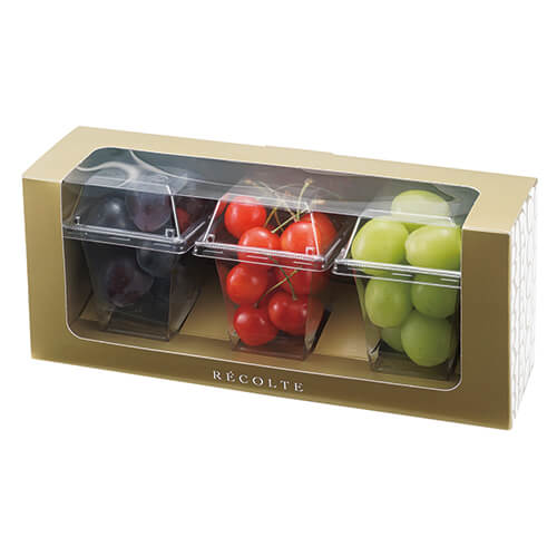 リコルトカップ３個箱　金　カップセット画像