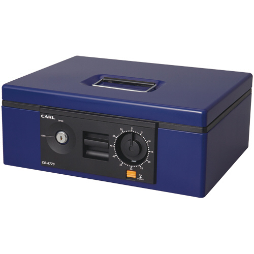 ｷｬｯｼｭﾎﾞｯｸｽ A4 W349×D276×H134mm ﾌﾞﾙｰ 1台画像