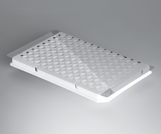 トレフ qPCRプレート 96ウェル 薄型・スカート シーリングフィルム付 Roche LightCycler 480®用 1箱（50個入）画像