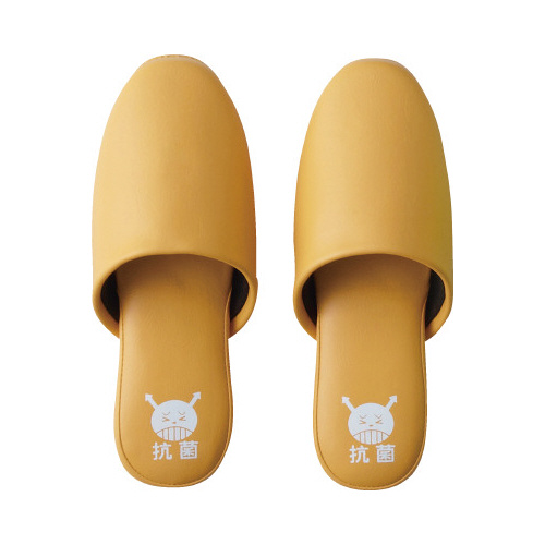 抗菌プリントスリッパ　オレンジ　１０足