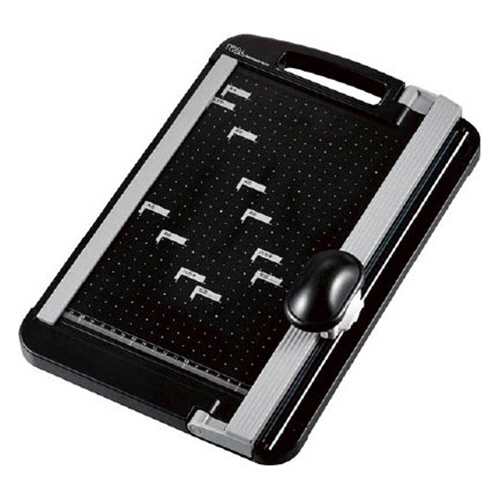 ﾛｰﾀﾘｰｶｯﾀｰ A4 12枚裁断 ﾌﾞﾗｯｸ 1台画像