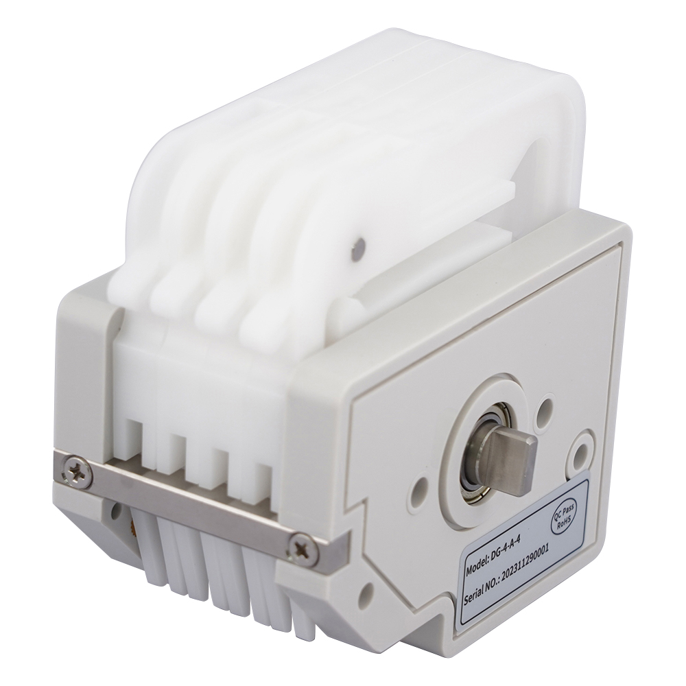 チュービングポンプ用ポンプヘッド（フロントラボ）4連式マイクロチューブ用