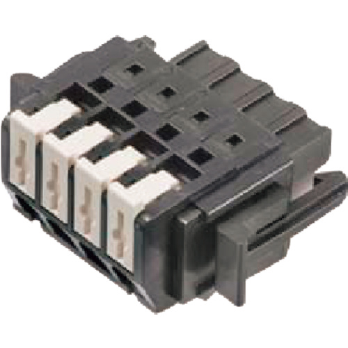 2ﾋﾟｰｽ型ｽｸﾘｭｰﾚｽ端子台 SL-4500-APｼﾘｰｽﾞ 1個