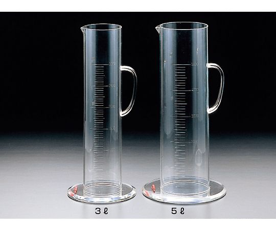 サンプラ®　アクリル大型メスシリンダー　5L画像