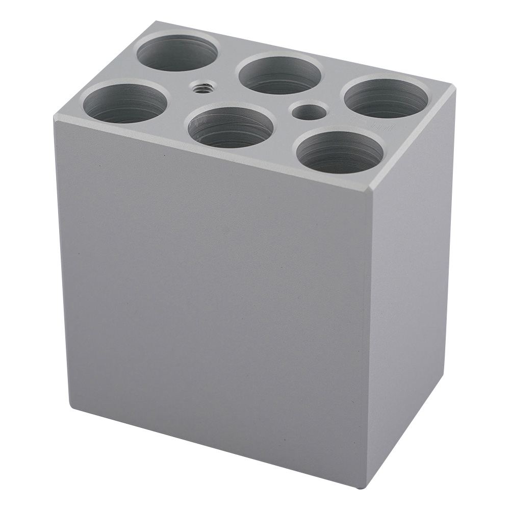 ミニブロックバス(ビーズ・ウォーターバス兼用)用　ブロック　15mlPCRチューブ　6本用画像