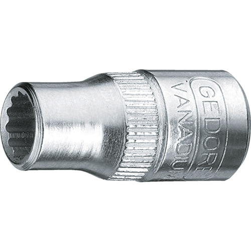 12角ソケット10mm　差込角6.35mm　1個画像