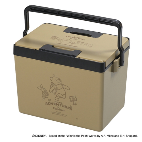 クーラーボックス ディズニークールボックス2 Pooh カーキ画像