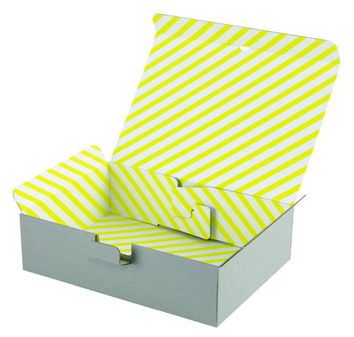 ギフトボックス ハイグレー L イエロー画像