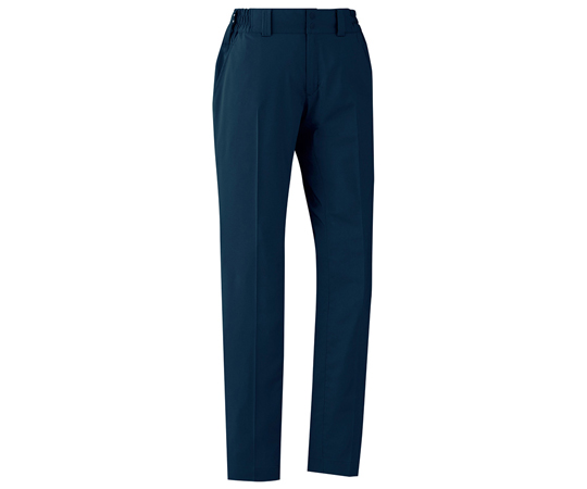 レディース春夏作業服 帯電防止JIS適合 ベルデクセル ハイストレッチパンツ ネイビー 7画像