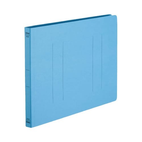 ｉｉｍｏフラットファイルＡ４横スカイブルー１０冊画像