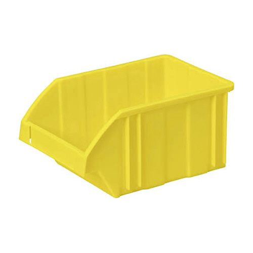 B型ｺﾝﾃﾅﾗｯｸ B-2 外寸W278×D188×H138mm ｲｴﾛｰ 1個画像