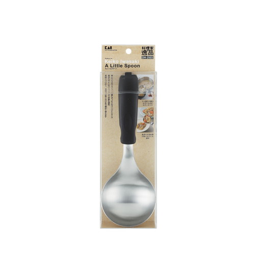 おたま 料理家の逸品 ちょこっとスプーン 持ち手付きのスプーンが横向きで置かれた状態