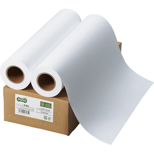 ｲﾝｸｼﾞｪｯﾄ用普通紙 A2ﾛｰﾙ 420mmx50m 1箱(2本)画像