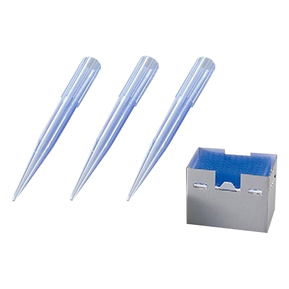 ビオラモサクラチップ（ラックパック用スペアプレート） 1000μL ブルー（滅菌済）1箱（96本×10プレート入）画像