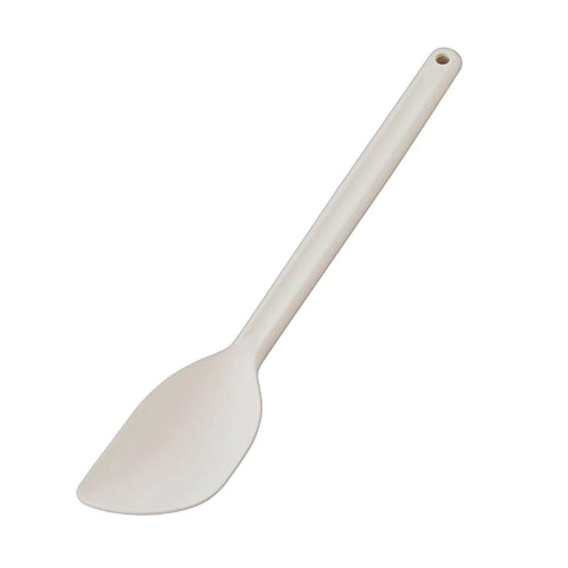 調理道具 シリコン クリーンヘラ スプーンタイプ L380型 白画像