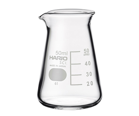 コニカルビーカー　50mL　60個入画像