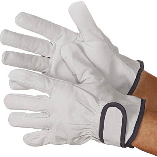 牛本革手袋 723P 白 L 1双画像