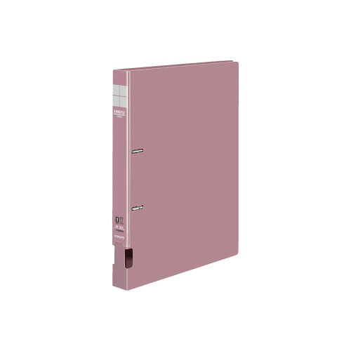 ＤリングファイルＰＰ　桃Ａ４縦背幅３４ｍｍ