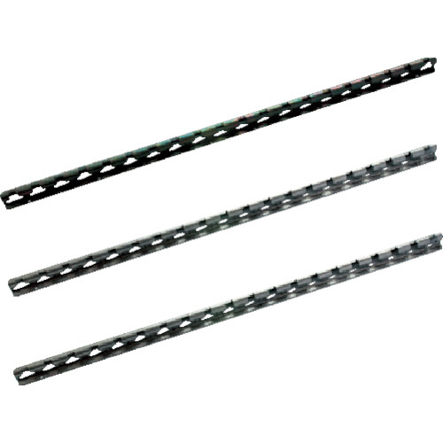 ｽﾄﾘｯﾌﾟ型間仕切り用 Bﾐﾆﾌﾚｰﾑ ｼﾙﾊﾞｰ 1本画像