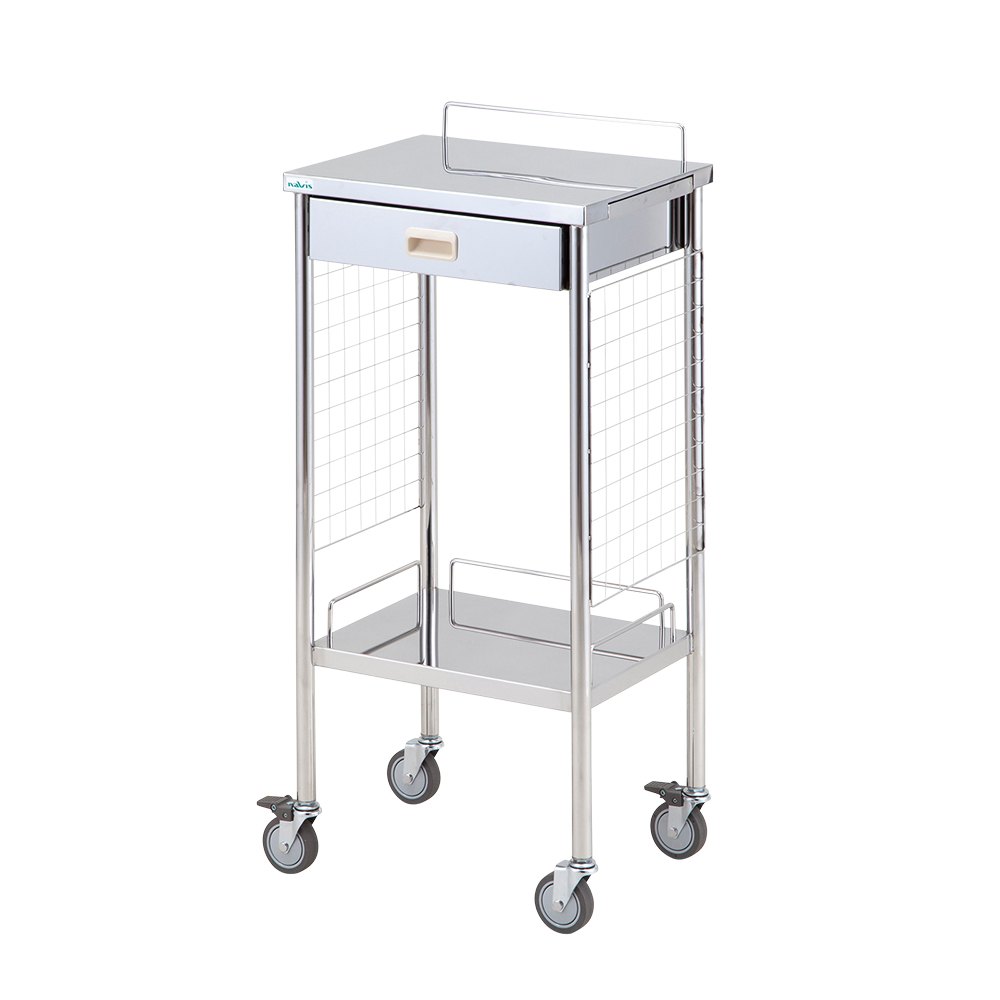 パソコンカート（サイドネット付き）