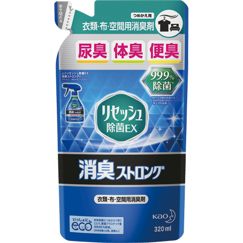 ﾘｾｯｼｭ 除菌EX 消臭ｽﾄﾛﾝｸﾞ つめかえ用 320mL 1ﾊﾟｯｸ画像