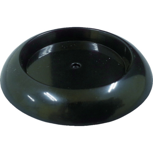 受け皿　ゴム付　79MM　黒　1個画像