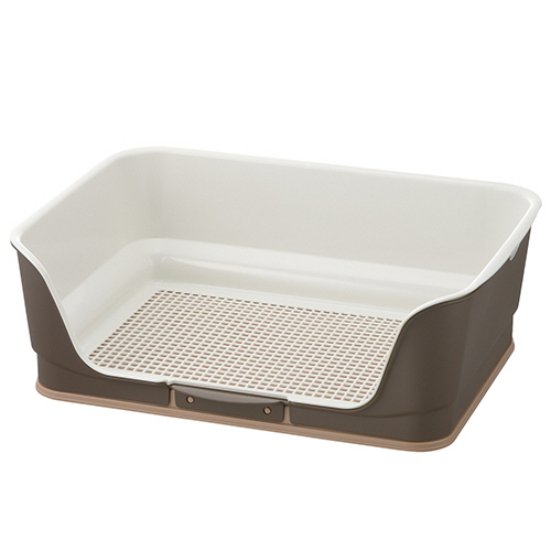 お掃除簡単ｽﾃｯﾌﾟ壁付ﾄｲﾚ ﾚｷﾞｭﾗｰ ﾀﾞｰｸﾌﾞﾗｳﾝ 1個