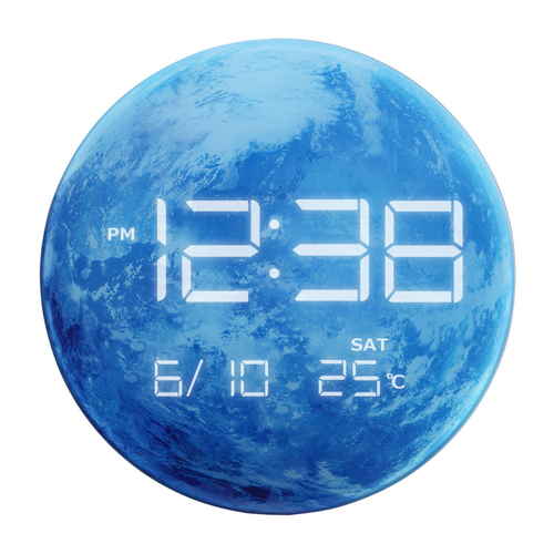 置き時計 デジタルLED置時計 アース