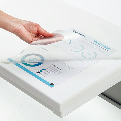 ﾌﾀﾙ酸ｴｽﾃﾙ不使用 斜めｶｯﾄ PVCﾃﾞｽｸﾏｯﾄ ｼﾝｸﾞﾙ 990×690mm 1枚画像