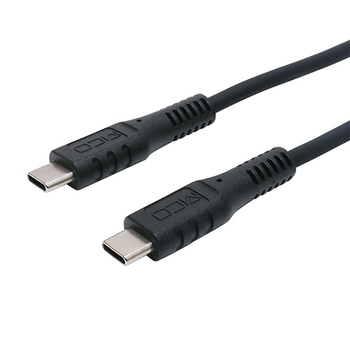 ﾐﾖｼ USB Type-Cｼｮｰﾄｹｰﾌﾞﾙ ﾌﾞﾗｯｸ 0.15m 1本
