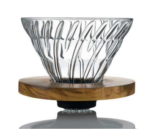 V60透過ドリッパー オリーブウッド画像