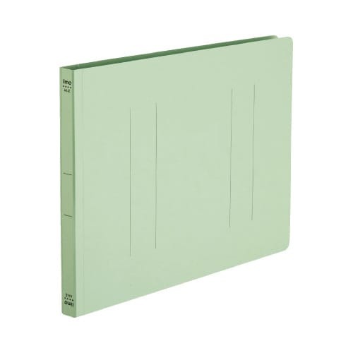 ｉｉｍｏ　フラットファイル　Ａ４横　緑　１０冊画像