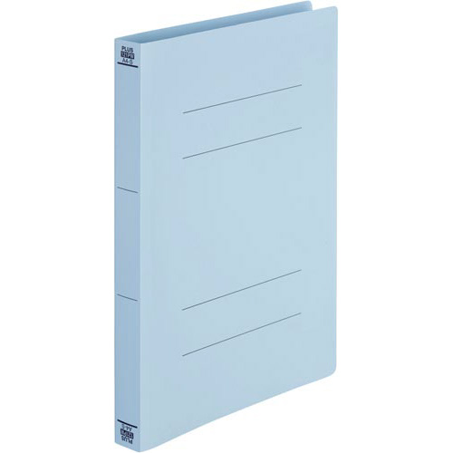 ＰＰフラットファイルＡ４縦厚とじロイヤルブルー１冊画像