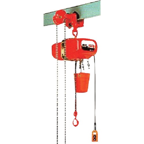 ｷﾞﾔｰﾄﾞﾄﾛﾘ式電気ﾁｪｰﾝﾌﾞﾛｯｸ250kg 単相100V 1台画像