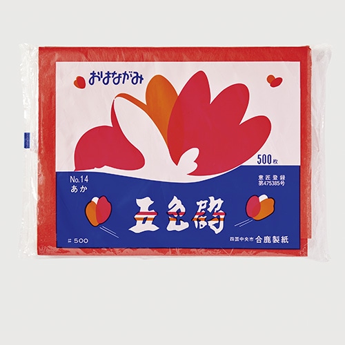 おはながみ　あか　Ｎｏ．１４　５００Ｐ画像