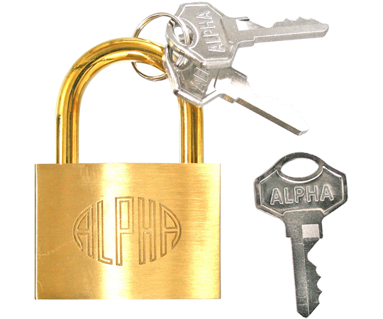 アルファ南京錠 #1000 45mm画像