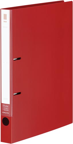リングファイルＮＥＯＳ　Ａ４縦背幅３３ｍｍ赤１０冊画像