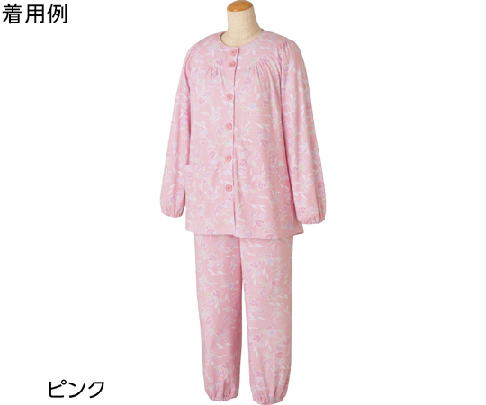 大きめボタンパジャマ ピンク M
