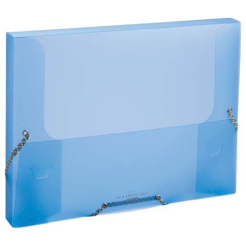 ﾄﾞｷｭﾒﾝﾄﾎﾞｯｸｽ A4 背幅33mm ﾌﾞﾙｰ 1冊画像