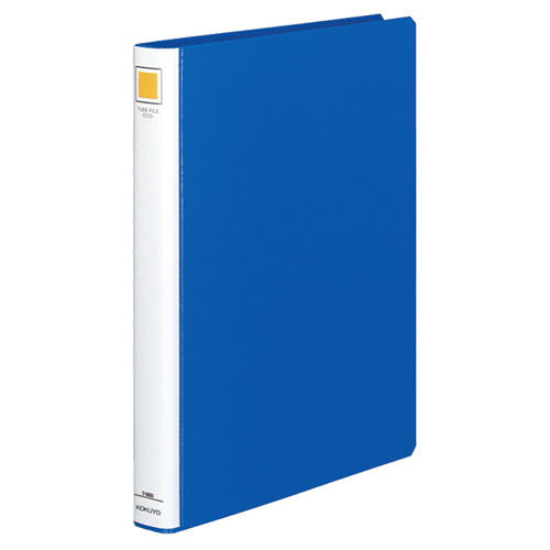 ﾁｭｰﾌﾞﾌｧｲﾙ(ｴｺ) 片開き A4ﾀﾃ 200枚収容 20mmとじ 背幅35mm 青 1冊画像