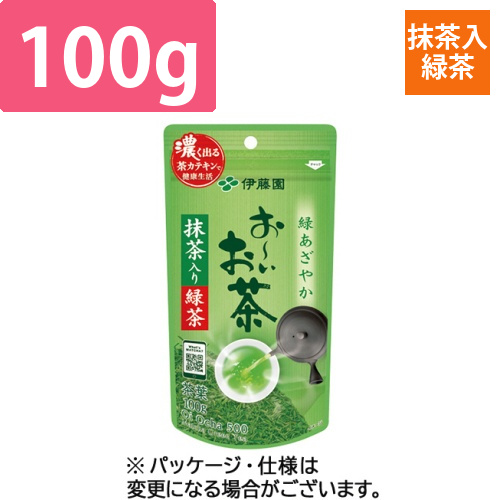 おーいお茶　抹茶入り緑茶　100g　1袋画像