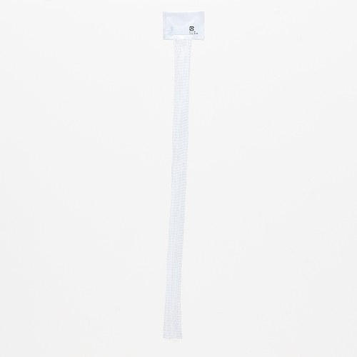 野菜ネット にんにくネット 無地ラベル 45cm 白 50本画像