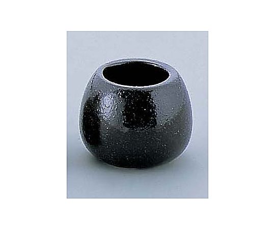 瀬戸黒(玉形)楊枝入 ミニ Y-006画像