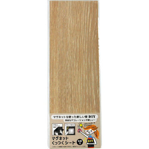 ﾏｸﾞﾈｯﾄくっつくｼｰﾄ 100×300 ﾅﾁｭﾗﾙｵｰｸ 1枚画像