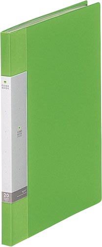 クリヤーブック２０Ｐ　キミドリ画像