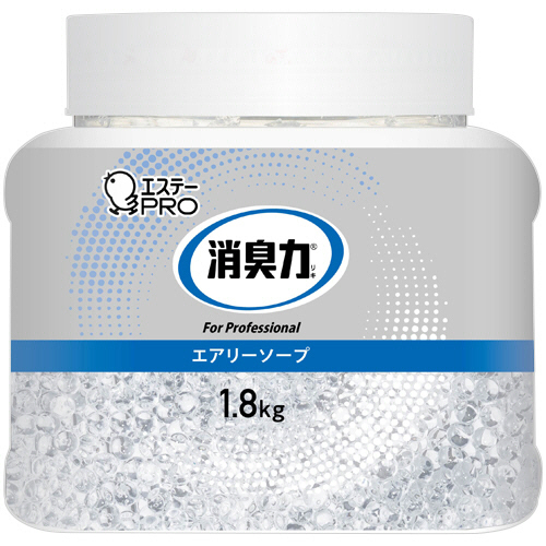 消臭力 業務用消臭剤 ﾋﾞｰｽﾞﾀｲﾌﾟ ｴｱﾘｰｿｰﾌﾟ 本体 1.8kg 1個画像