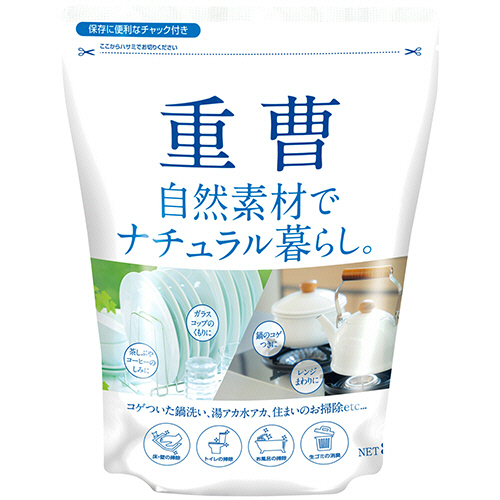 自然素材でﾅﾁｭﾗﾙ暮らし 重曹 850g 1ﾊﾟｯｸ画像