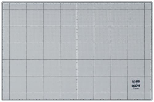 カッティングマット（両面仕様）　グレー画像