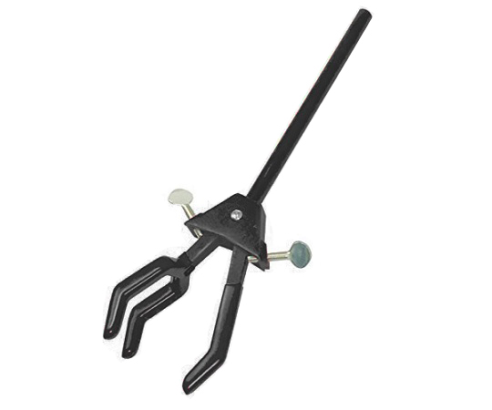 カラー両開きクランプ　中　黒画像