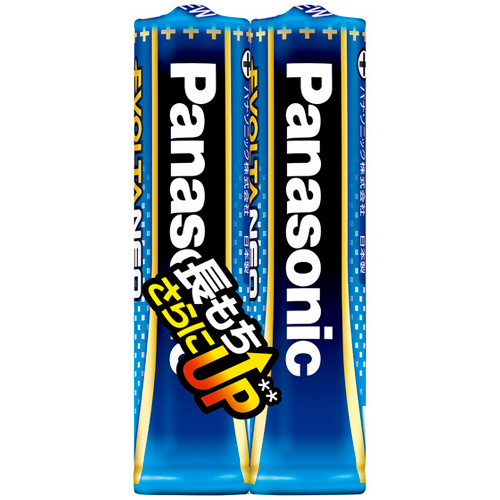 ｱﾙｶﾘ乾電池 ｴﾎﾞﾙﾀNEO 単4形 1ﾊﾟｯｸ(2本)画像